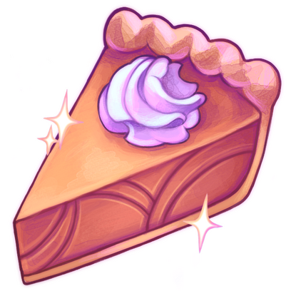 A freshly baked ring doughnut. It is decorated with marbled, shiny icing that resembles the night sky.